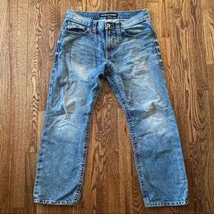 Express Men - Blake Loose Fit Boot Cut Jeans